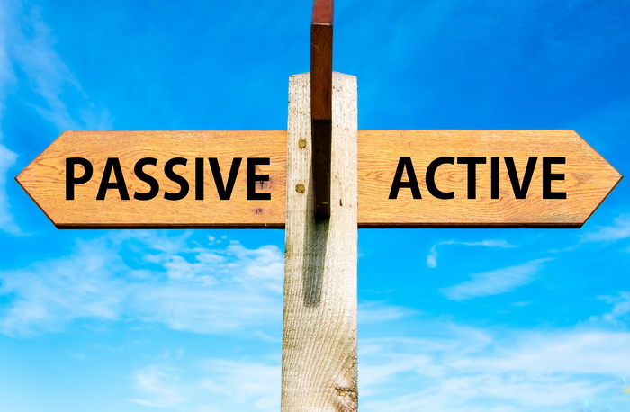 active passive